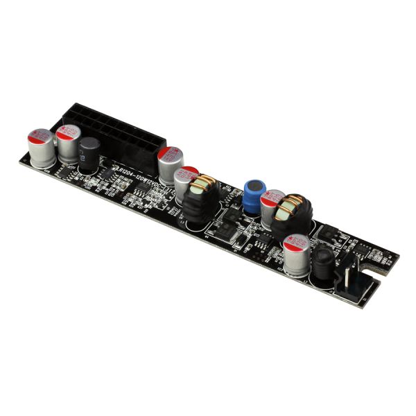 E-mini LR1204-120W12VDC DC/DC Inverter Board, 11.4VDC-12.6VDC/120W Incl. Cables