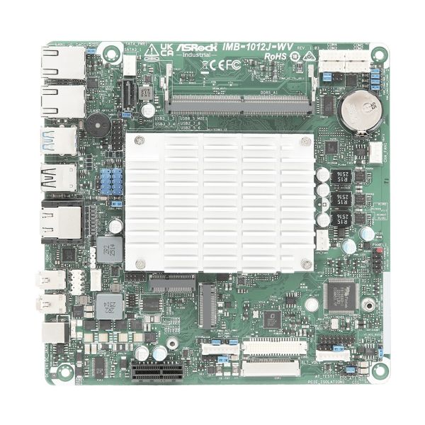 ASRock IMB-1012J-WV / N97, 4x RS232, 2x LAN, 9-28V DC, Mini-ITX