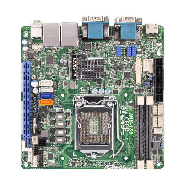 ASRock IMB-185/ H81, 2x LAN, 6x Com, Mini-ITX