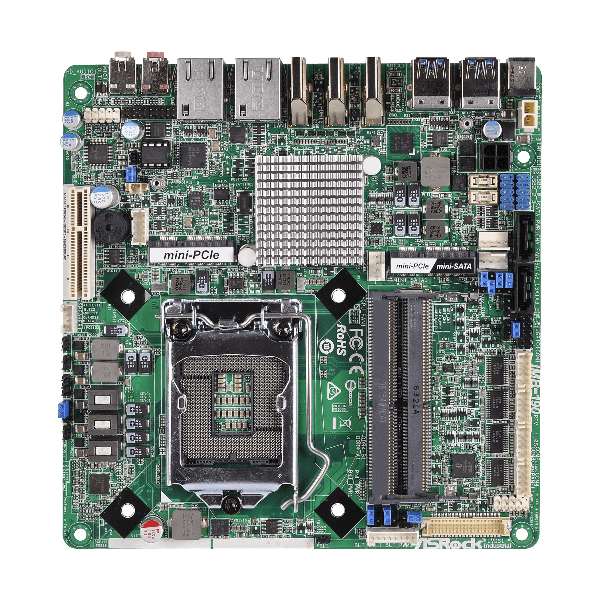 ASRock IMB-190/ Q170, 3x HDMI, DC-IN, Thin Mini-ITX
