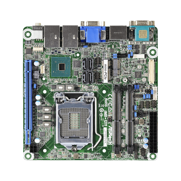 ASRock IMB-1211L/ Q370, 2x LAN, 5x COM, Mini-ITX