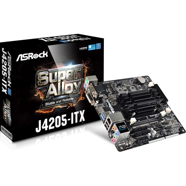 ASRock J4205-ITX, Apollo Lake, Mini-ITX