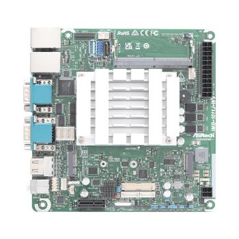 ASRock IMB-1011J-WV / N97, 6x RS232, 2x LAN, 9-28V DC / ATX, Thin Mini-ITX